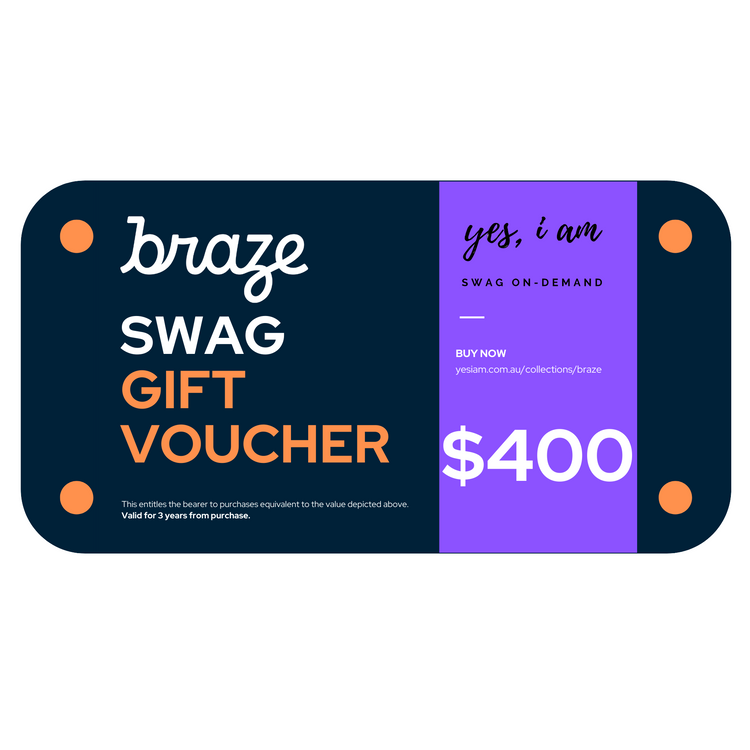 Braze Gift Vouchers