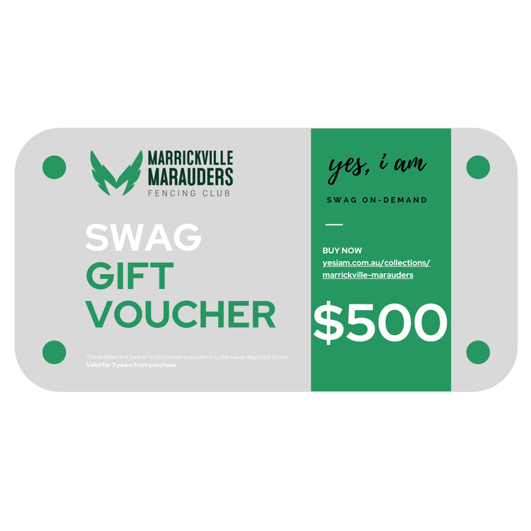 Marrickville Marauders Gift Vouchers