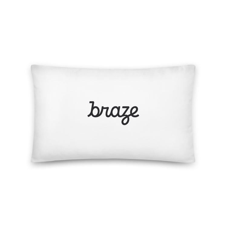Braze Pillow (White)