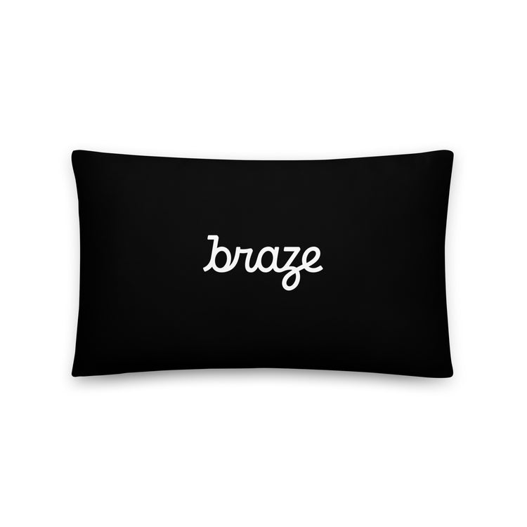 Braze Pillow (Black)