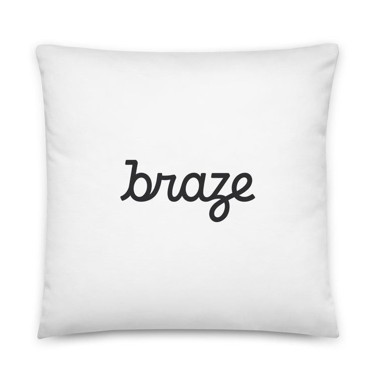 Braze Pillow (White)