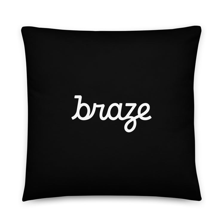 Braze Pillow (Black)