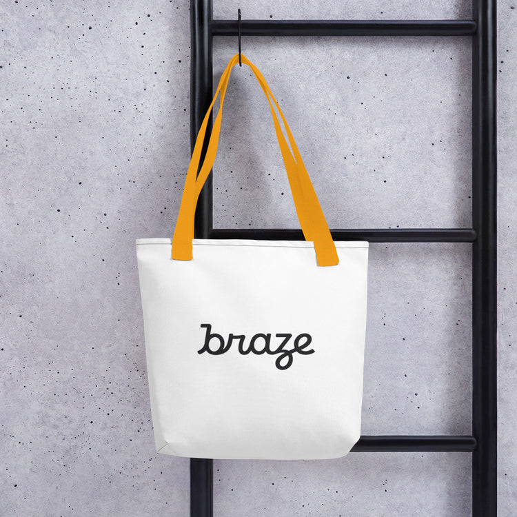 Braze Tote Bag (White)