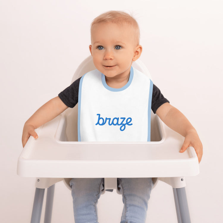 Braze Baby Bib (Embroidered)