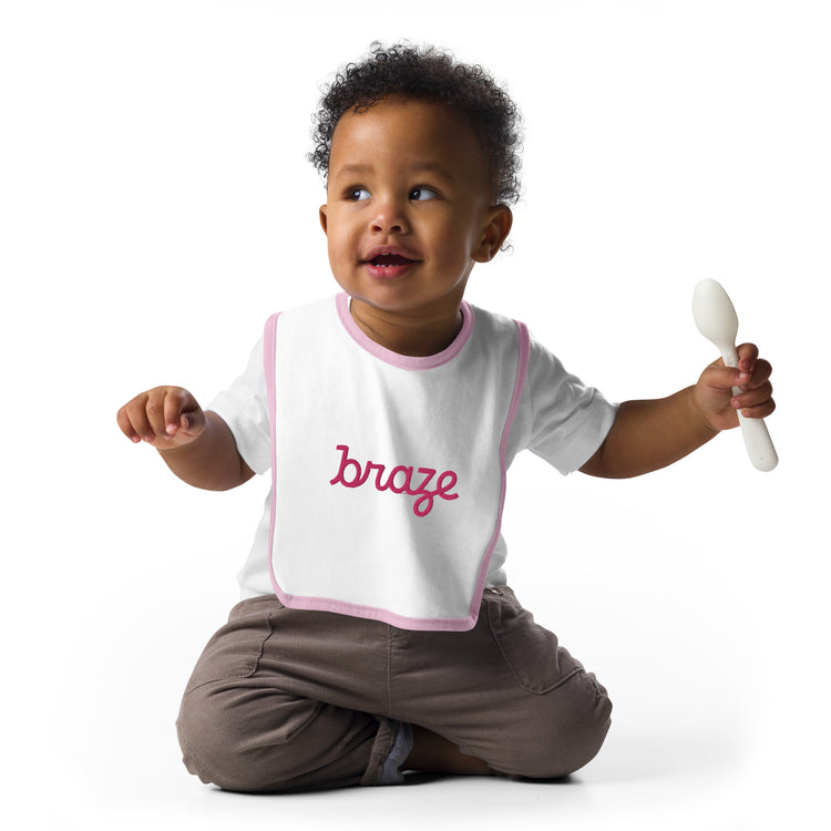 Braze Baby Bib (Embroidered)