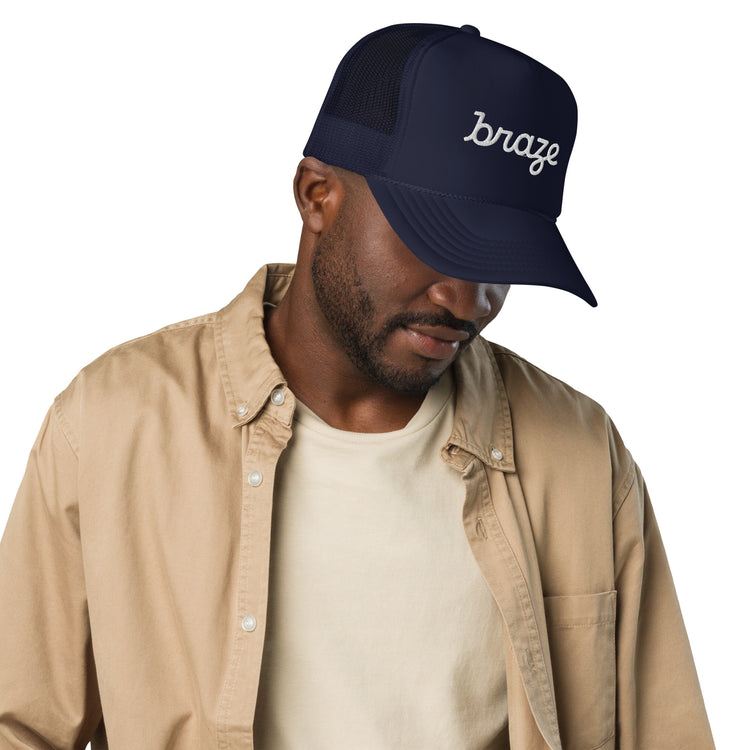 Braze Trucker Cap (Embroidered)