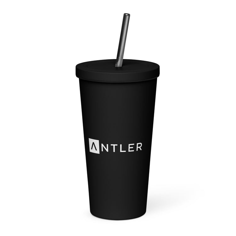 Antler Tumbler (with straw)