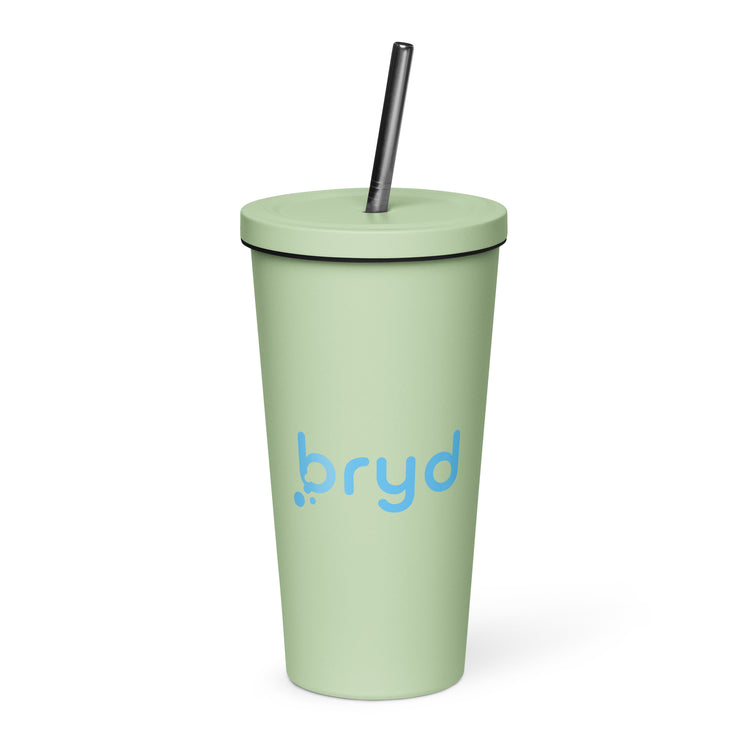 Bryd Tumbler (with straw)