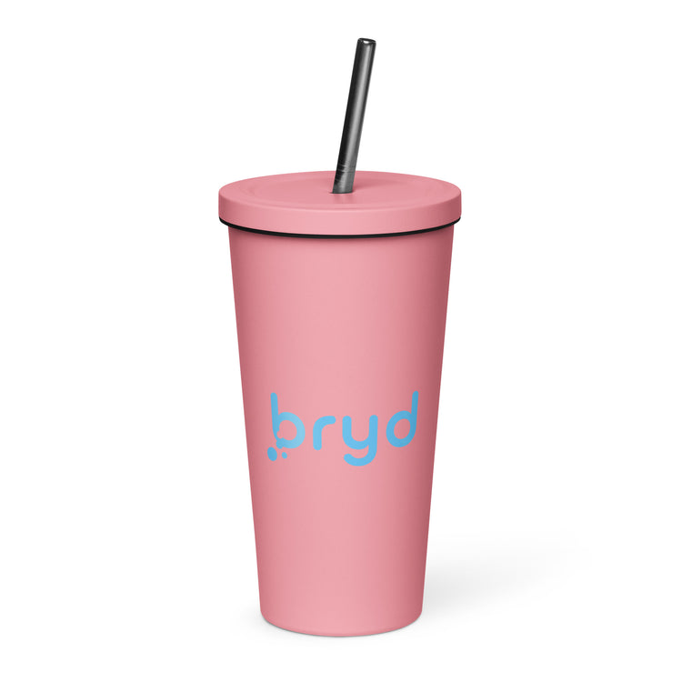 Bryd Tumbler (with straw)