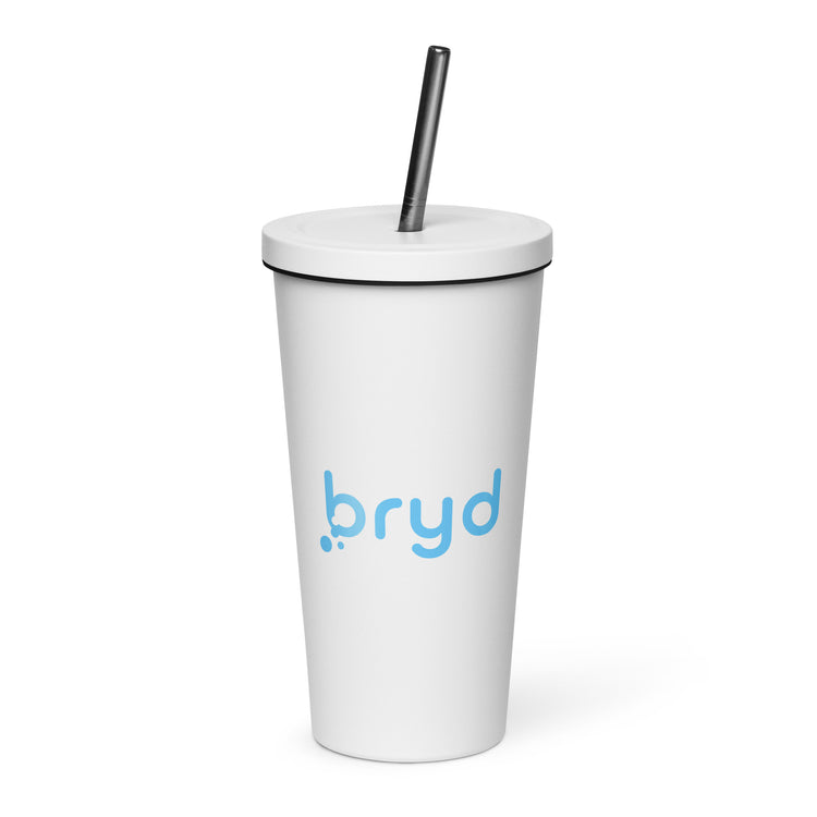 Bryd Tumbler (with straw)
