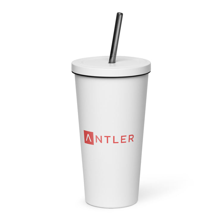 Antler Tumbler (with straw)