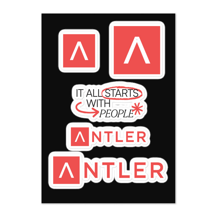 Antler Stickers