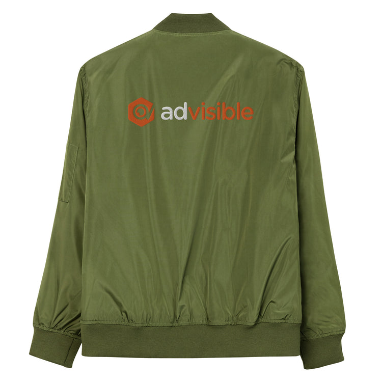 AdVisible Bomber Jacket (Embroidered)