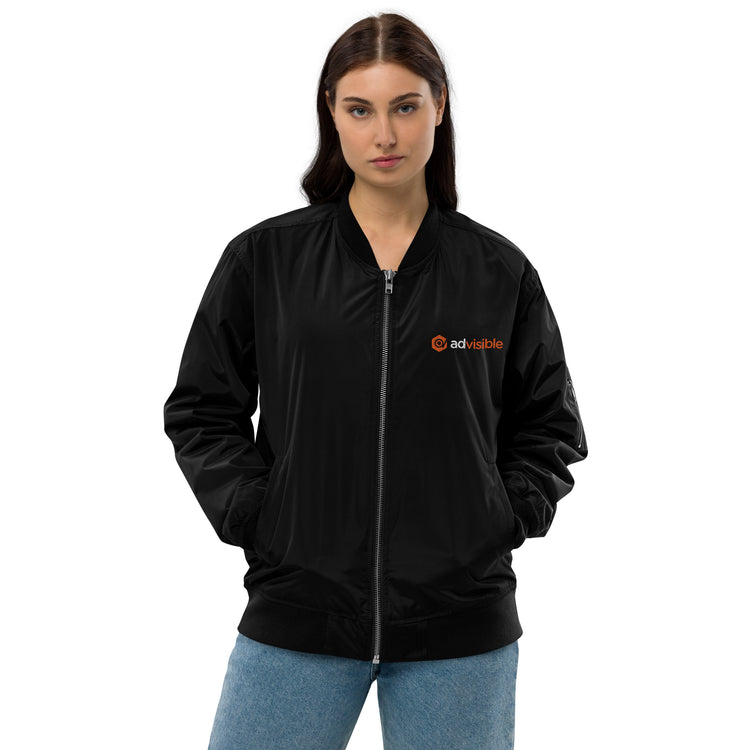 AdVisible Bomber Jacket (Embroidered)