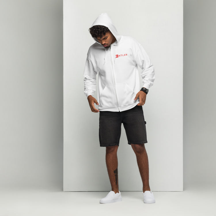 Antler Unisex Hoodie (Zip-up)