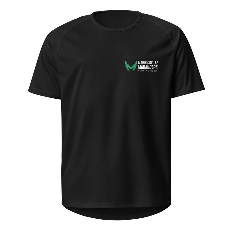 Marrickville Marauders Black Sports Tee