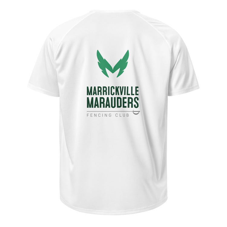 Marrickville Marauders White Sports Tee