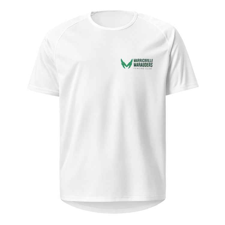 Marrickville Marauders White Sports Tee
