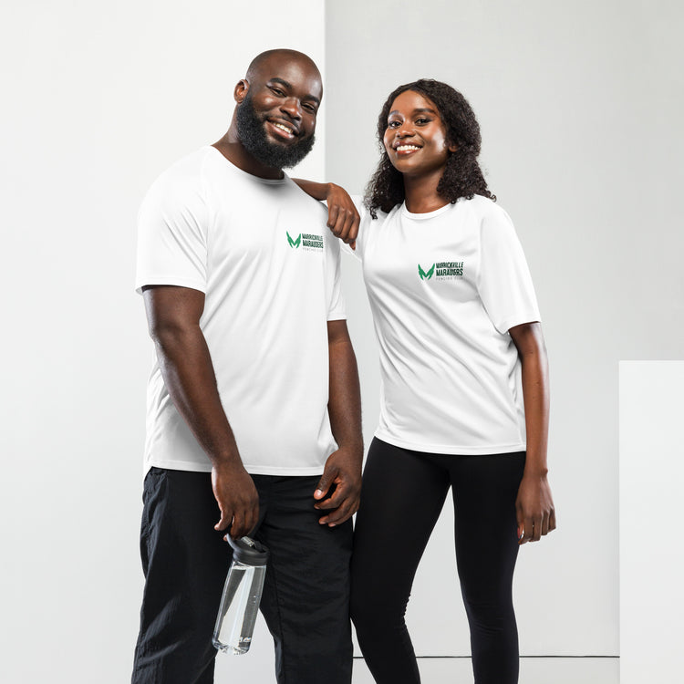 Marrickville Marauders White Sports Tee