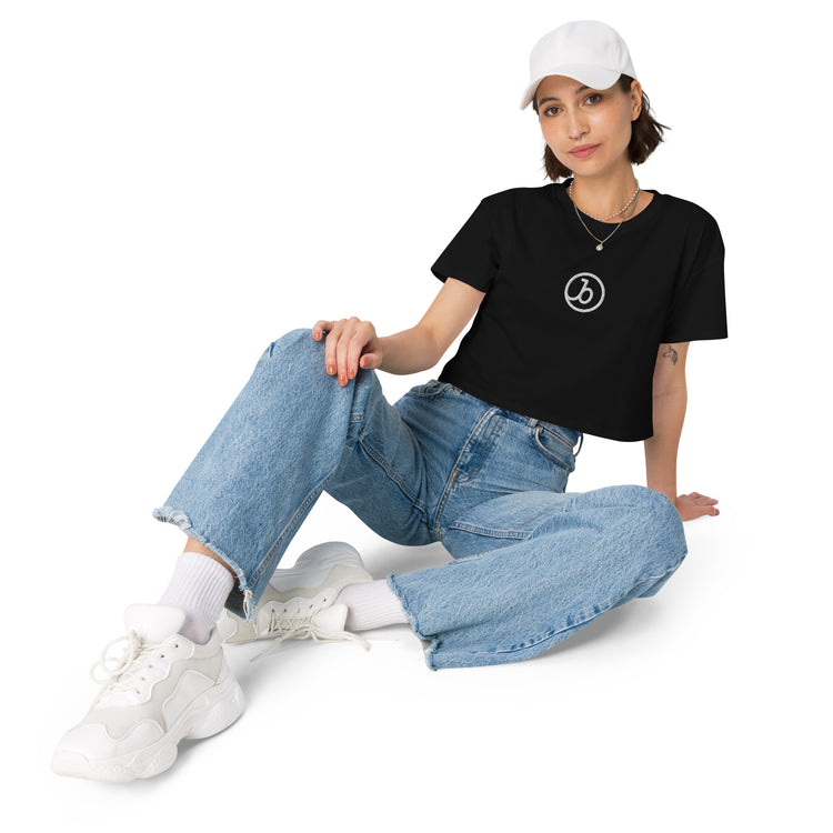 Braze Crop T-Shirt 2 (Embroidered)