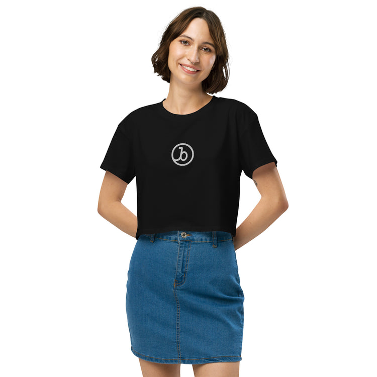 Braze Crop T-Shirt 2 (Embroidered)
