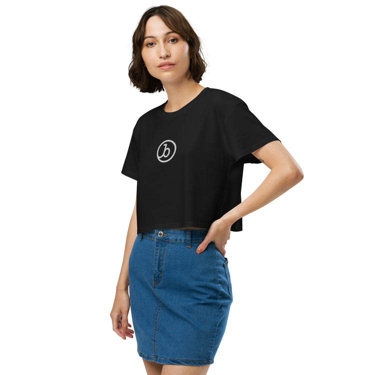 Braze Crop T-Shirt 2 (Embroidered)