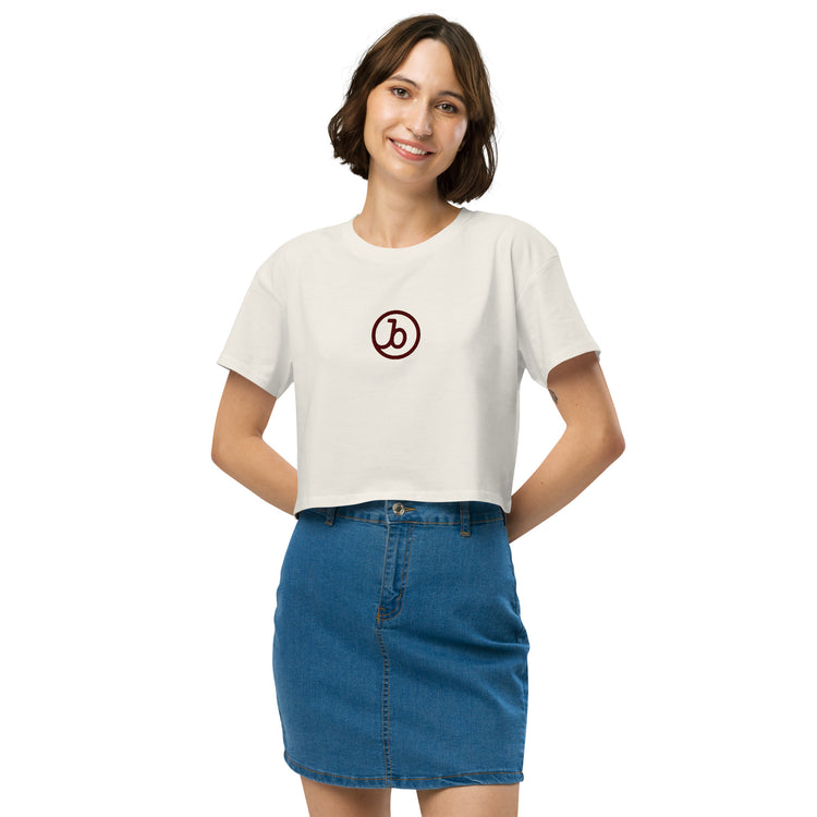 Braze Crop T-Shirt 2 (Embroidered)
