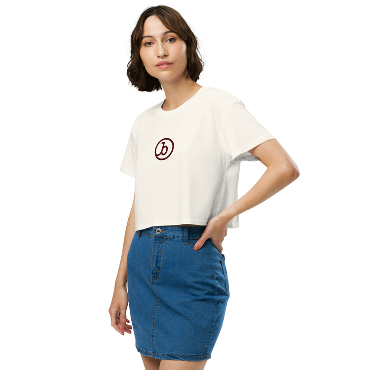 Braze Crop T-Shirt 2 (Embroidered)