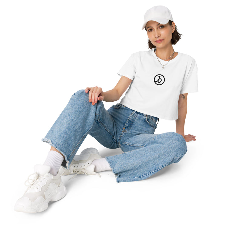 Braze Crop T-Shirt 2 (Embroidered)