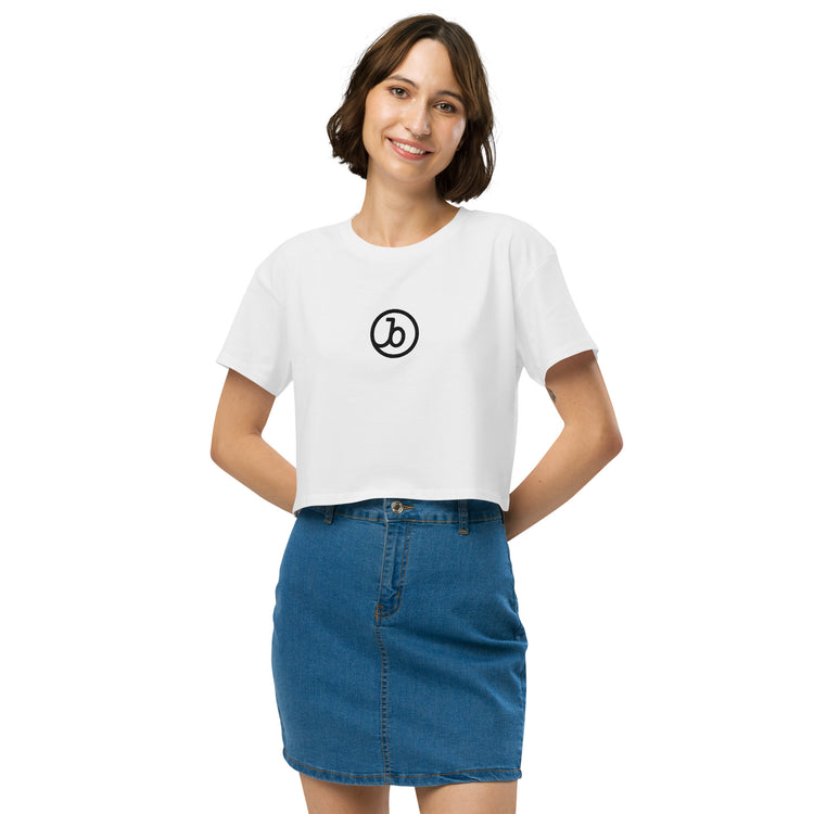 Braze Crop T-Shirt 2 (Embroidered)