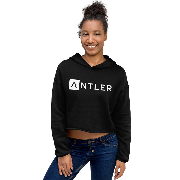 Antler Crop Hoodie