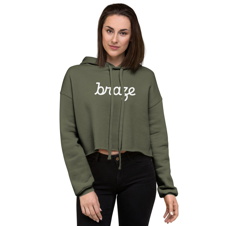 Braze Crop Hoodie