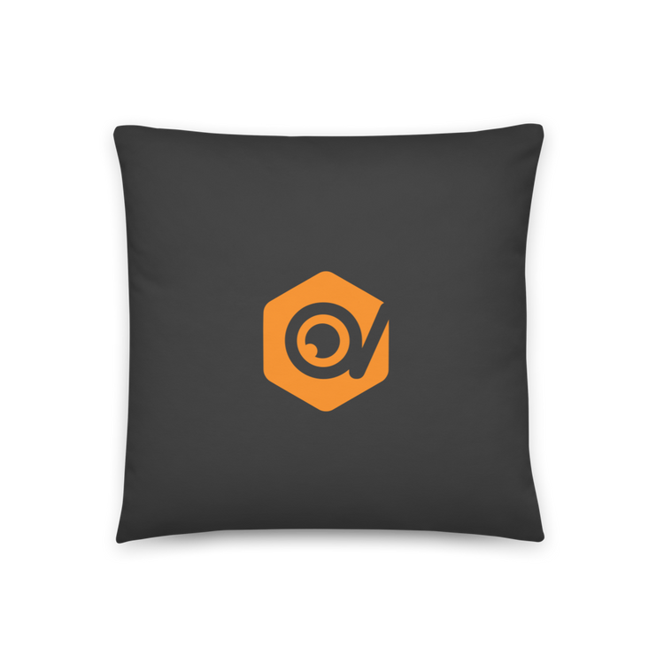 AdVisible Pillow (Black)