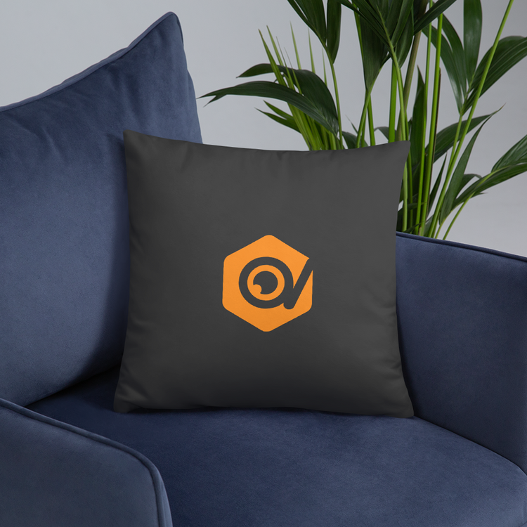 AdVisible Pillow (Black)