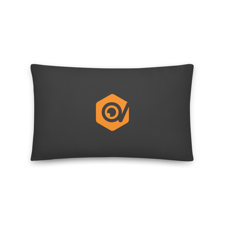 AdVisible Pillow (Black)
