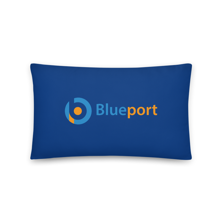 Blueport Pillow (Blue)