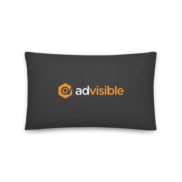 AdVisible Pillow (Black)