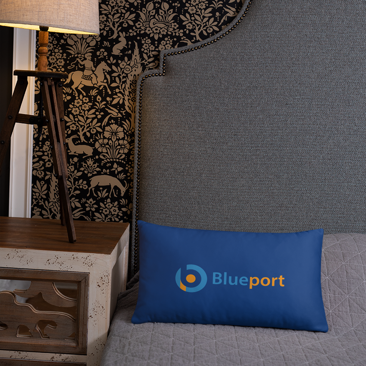 Blueport Pillow (Blue)
