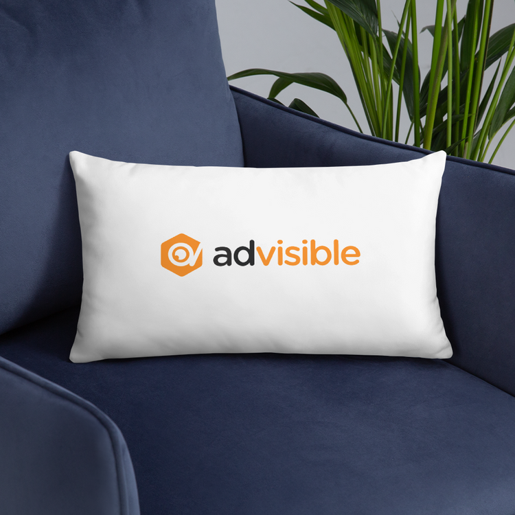 AdVisible Pillow (White)