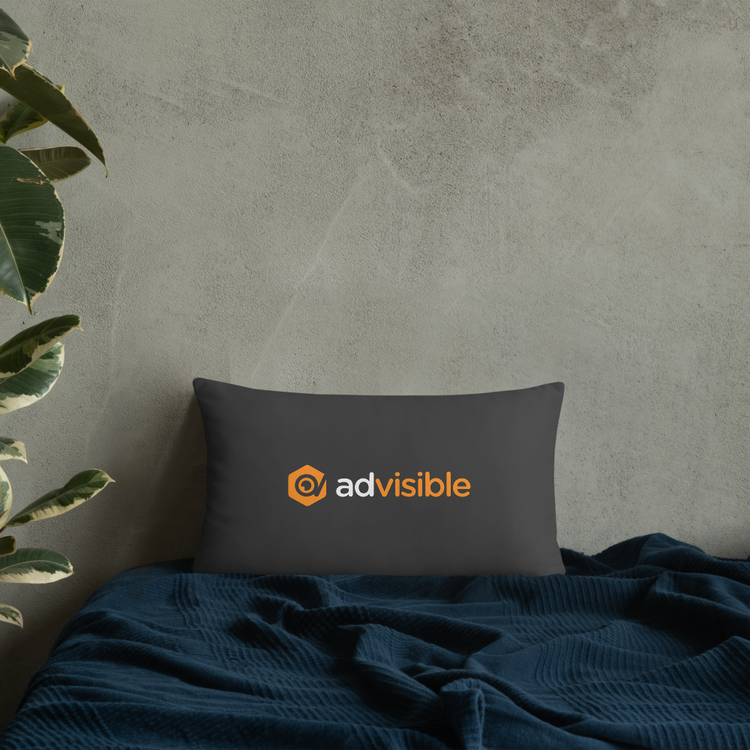 AdVisible Pillow (Black)