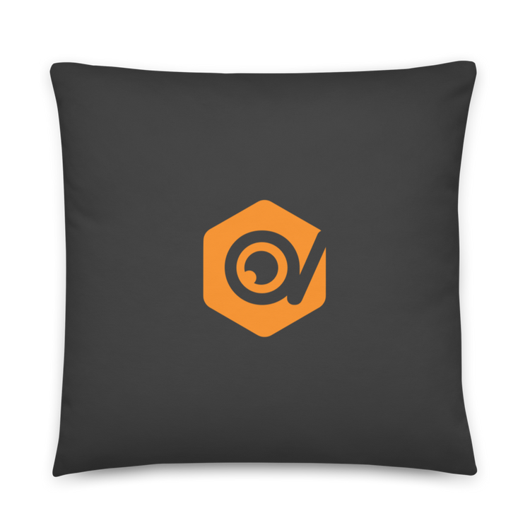AdVisible Pillow (Black)