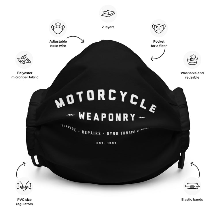 Motorcycle Weaponry Face Mask