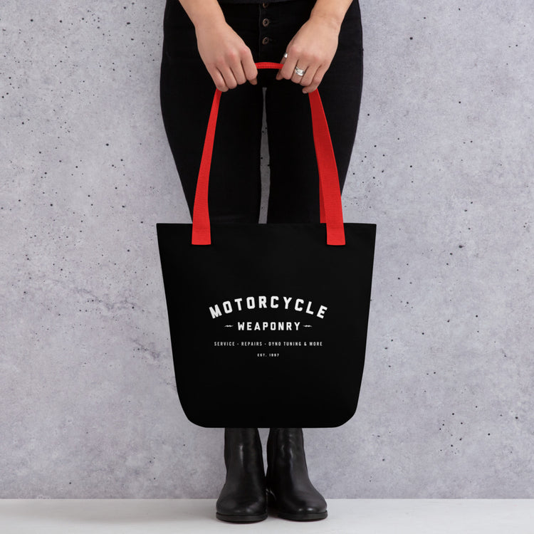 Motorcycle Weaponry Tote Bag (Black)