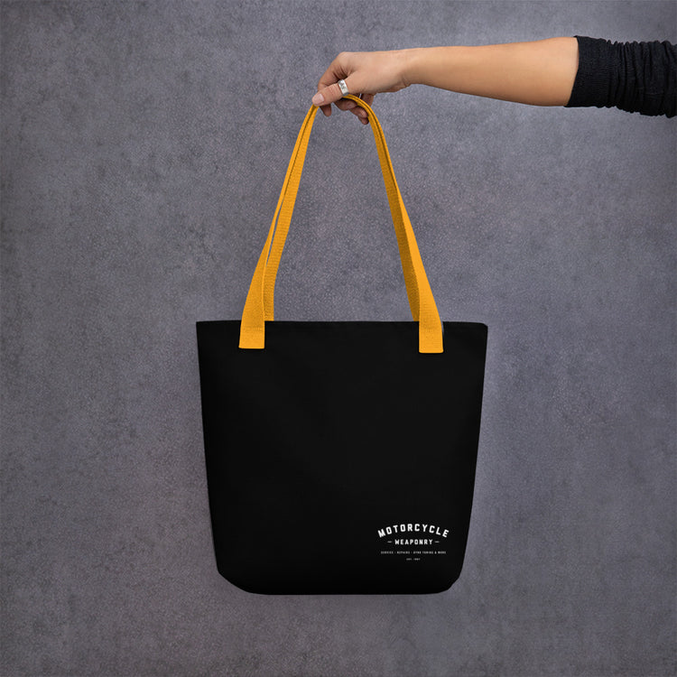 Motorcycle Weaponry Tote Bag (Black)