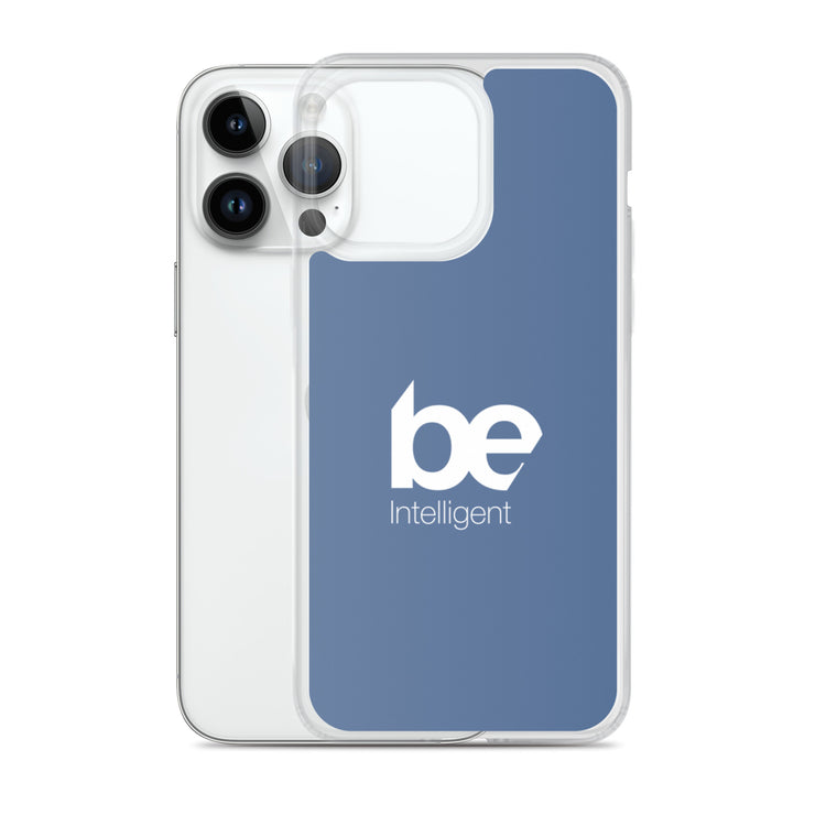 Be Intelligent iPhone Case (Blue)