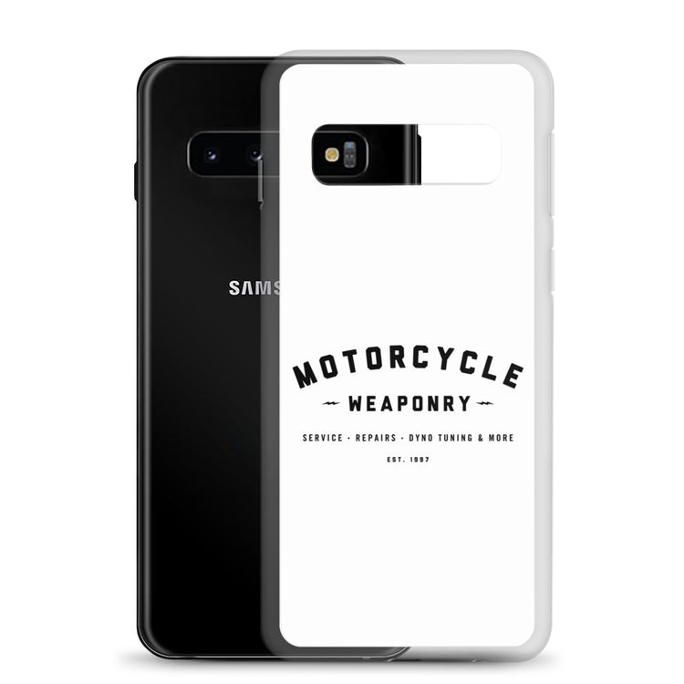 Motorcycle Weaponry Samsung Case (White)
