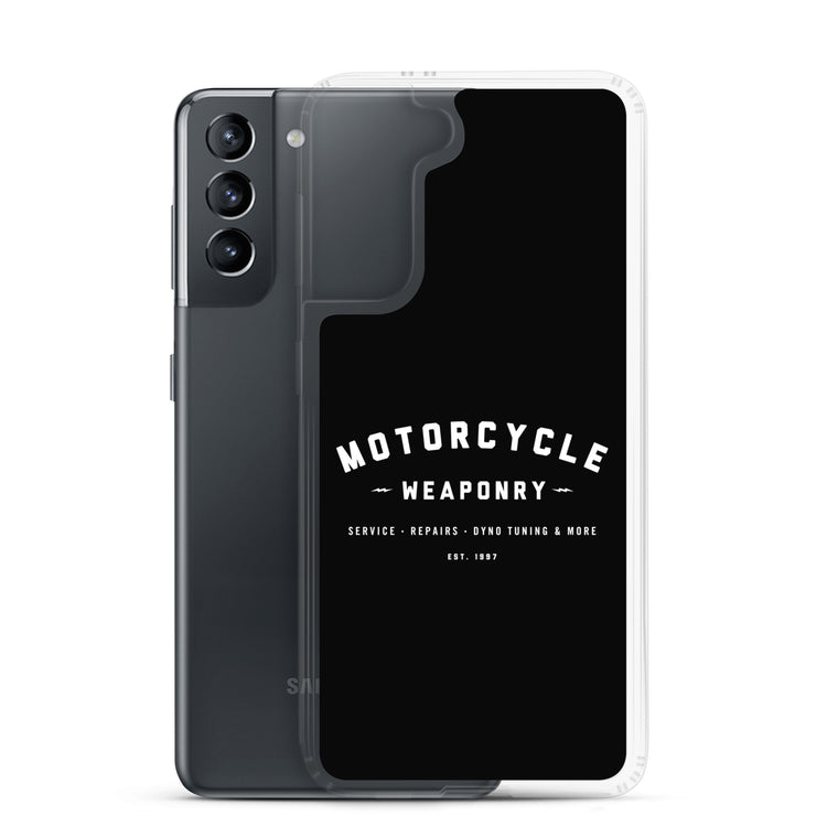 Motorcycle Weaponry Samsung Case (Black)