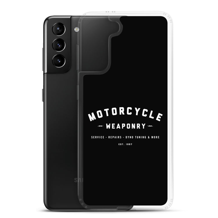Motorcycle Weaponry Samsung Case (Black)