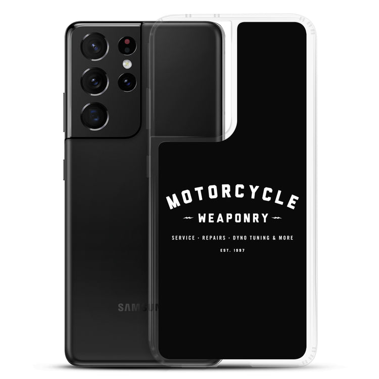 Motorcycle Weaponry Samsung Case (Black)