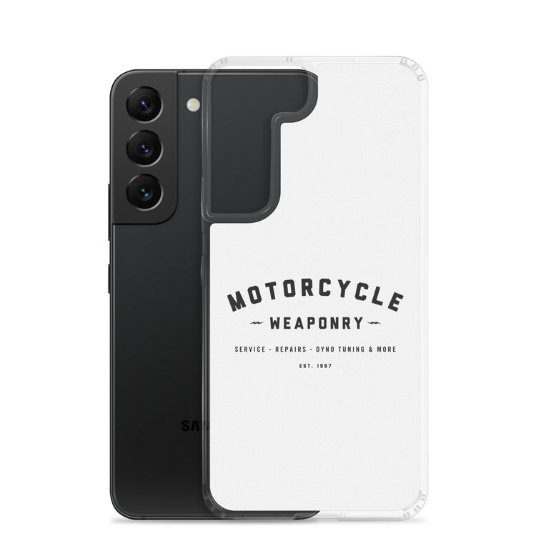 Motorcycle Weaponry Samsung Case (White)